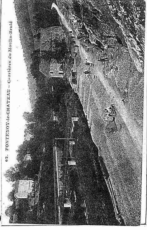 Ville de FONTENOYLECHATEAU Carte postale ancienne