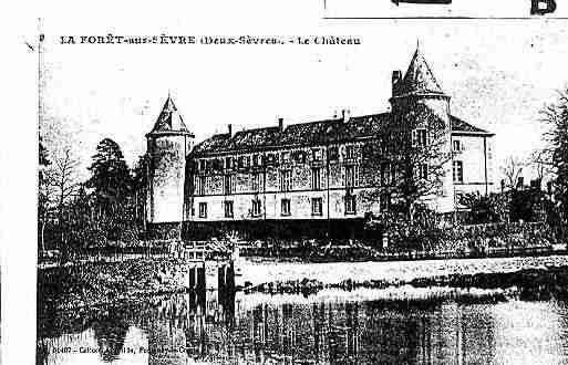 Ville de FORETSURSEVRE(LA) Carte postale ancienne