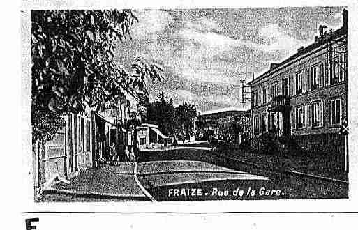 Ville de FRAIZE Carte postale ancienne