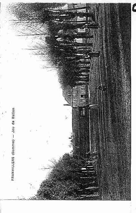 Ville de FRANVILLERS Carte postale ancienne