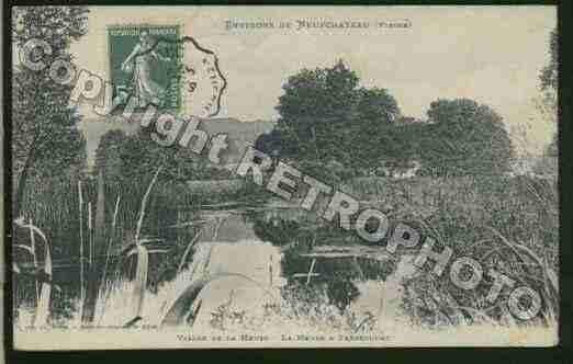 Ville de FREBECOURT Carte postale ancienne