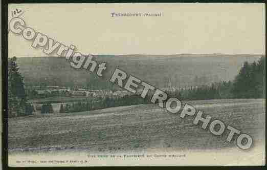 Ville de FREBECOURT Carte postale ancienne