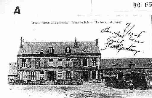 Ville de FRICOURT Carte postale ancienne