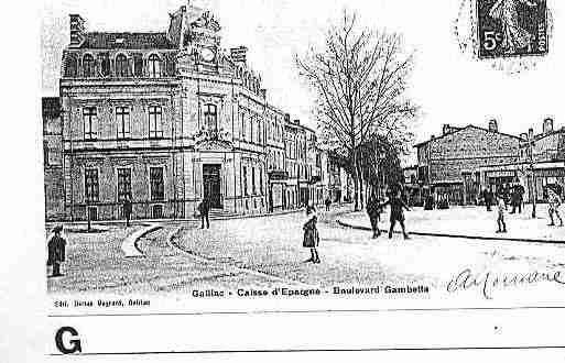 Ville de GAILLACTESSONNIERES Carte postale ancienne