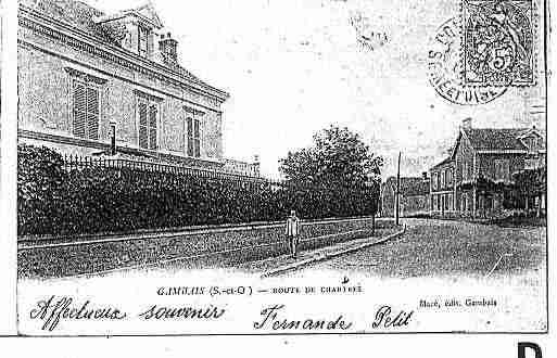 Ville de GAMBAIS Carte postale ancienne