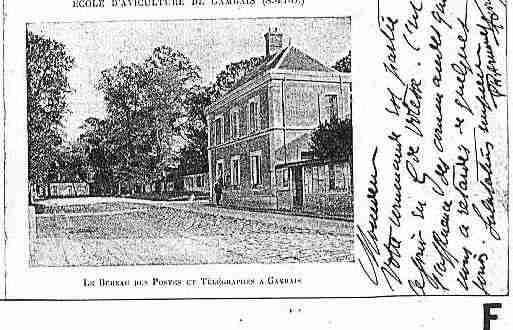 Ville de GAMBAIS Carte postale ancienne