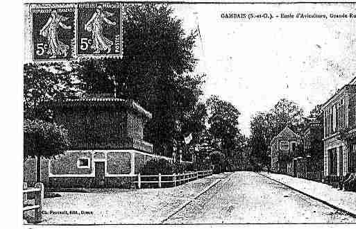 Ville de GAMBAIS Carte postale ancienne