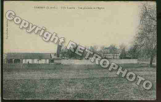 Ville de GAMBAIS Carte postale ancienne