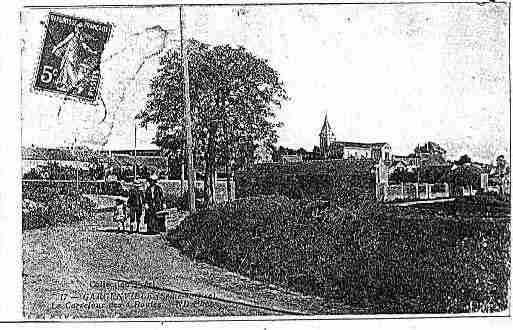 Ville de GARGENVILLE Carte postale ancienne