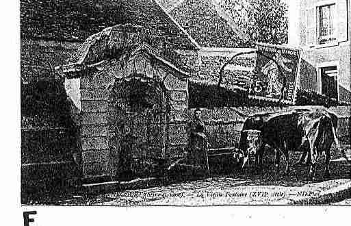 Ville de GARGENVILLE Carte postale ancienne