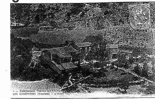 Ville de GIGONDASLESFLORETS Carte postale ancienne