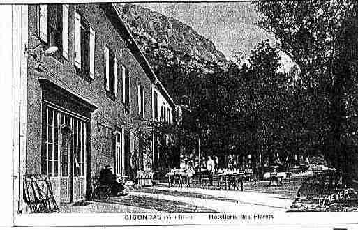 Ville de GIGONDASLESFLORETS Carte postale ancienne
