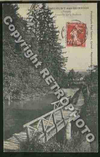 Ville de GIRECOURTSURDURBION Carte postale ancienne
