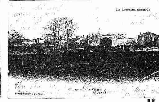 Ville de GIRONCOURTSURVRAINE Carte postale ancienne