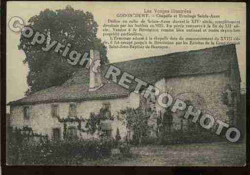 Ville de GODONCOURT Carte postale ancienne Ville de GODONCOURT Carte postale ancienne