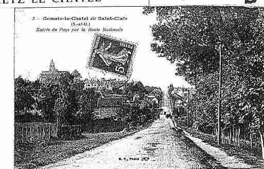 Ville de GOMETZLECHATEL Carte postale ancienne