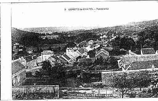 Ville de GOMETZLECHATEL Carte postale ancienne