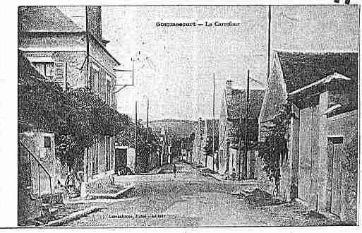 Ville de GOMMECOURT Carte postale ancienne