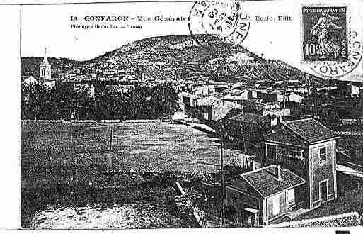 Ville de GONFARON Carte postale ancienne