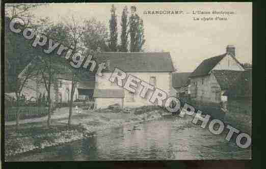 Ville de GRANDCHAMP Carte postale ancienne