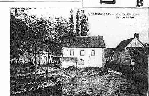 Ville de GRANDCHAMP Carte postale ancienne