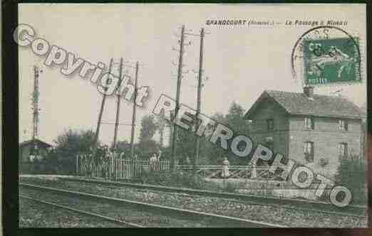 Ville de GRANDCOURT Carte postale ancienne