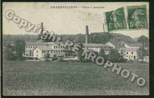 Ville de GRANDVILLERS Carte postale ancienne