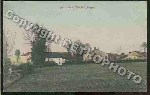 Ville de GRANDVILLERS Carte postale ancienne