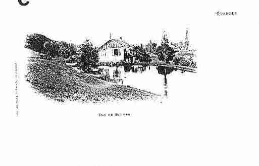 Ville de GRANGESSURVOLOGNE Carte postale ancienne