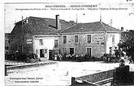 Ville de GREUX Carte postale ancienne