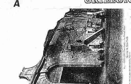 Ville de GRILLON Carte postale ancienne