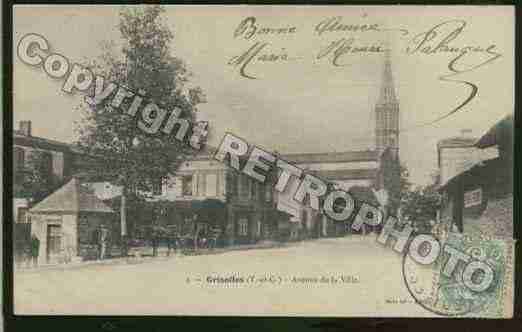 Ville de GRISOLLES Carte postale ancienne Ville de GRISOLLES Carte postale ancienne