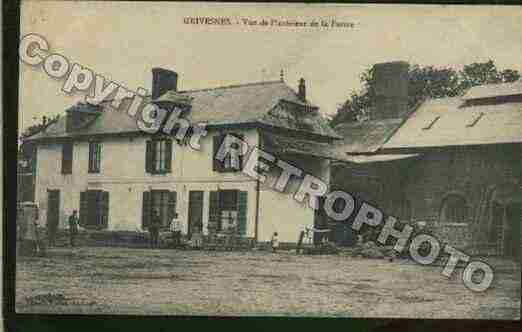 Ville de GRIVESNES Carte postale ancienne