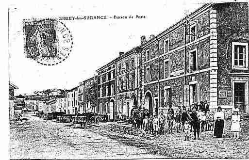 Ville de GRUEYLESSURANCE Carte postale ancienne