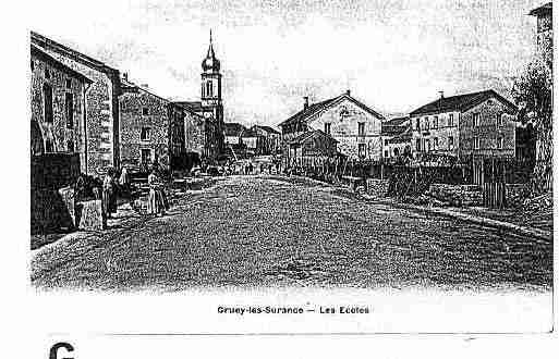 Ville de GRUEYLESSURANCE Carte postale ancienne Ville de GRUEYLESSURANCE Carte postale ancienne