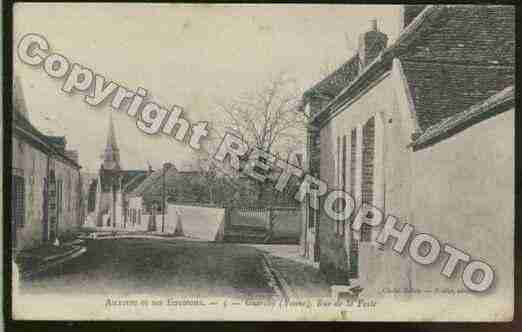 Ville de GUERCHY Carte postale ancienne