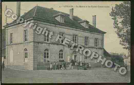 Ville de GUILLON Carte postale ancienne