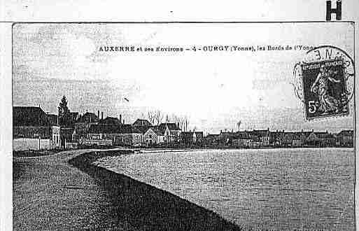 Ville de GURGY Carte postale ancienne