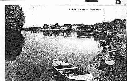 Ville de GURGY Carte postale ancienne