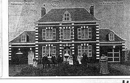 Ville de HALLENCOURT Carte postale ancienne