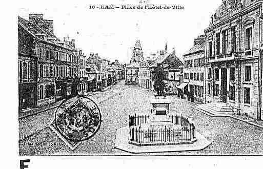 Ville de HAM Carte postale ancienne