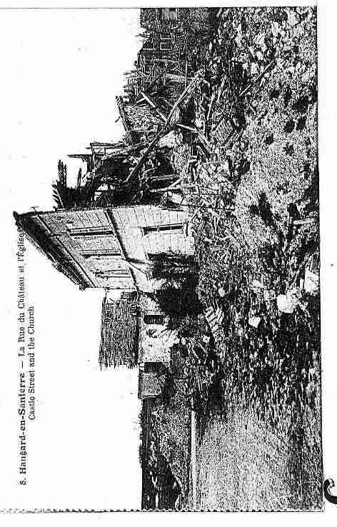 Ville de HANGARD Carte postale ancienne  Ville de HANGARD Carte postale ancienne