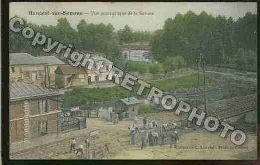 Ville de HANGESTSURSOMME Carte postale ancienne