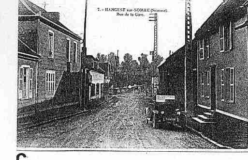 Ville de HANGESTSURSOMME Carte postale ancienne