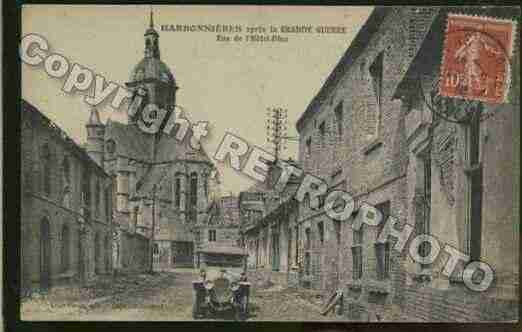 Ville de HARBONNIERES Carte postale ancienne