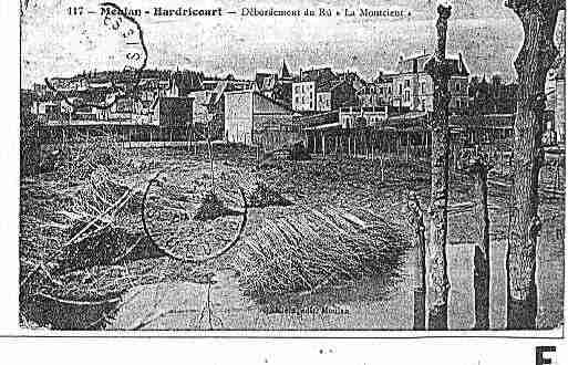Ville de HARDRICOURT Carte postale ancienne
