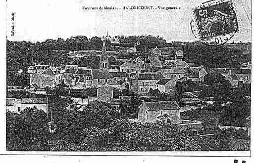 Ville de HARDRICOURT Carte postale ancienne