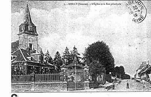 Ville de HEILLY Carte postale ancienne