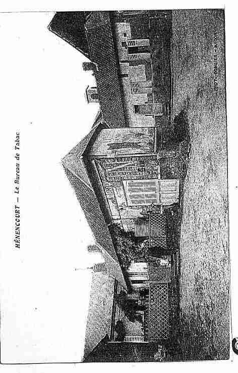 Ville de HENENCOURT Carte postale ancienne