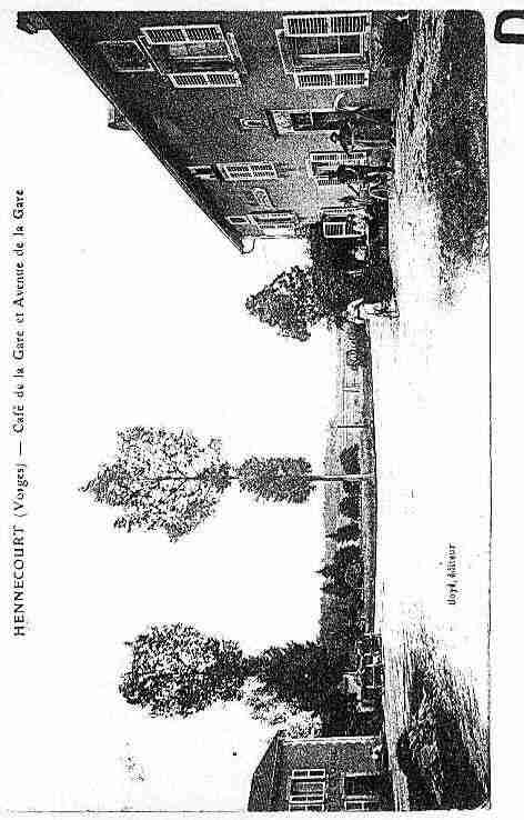 Ville de HENNECOURT Carte postale ancienne Ville de HENNECOURT Carte postale ancienne